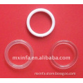 Clear plastic ring and adjusters